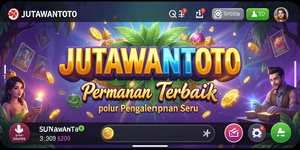 Tampilan gameplay Slot yang seru di JUTAWANTOTO.