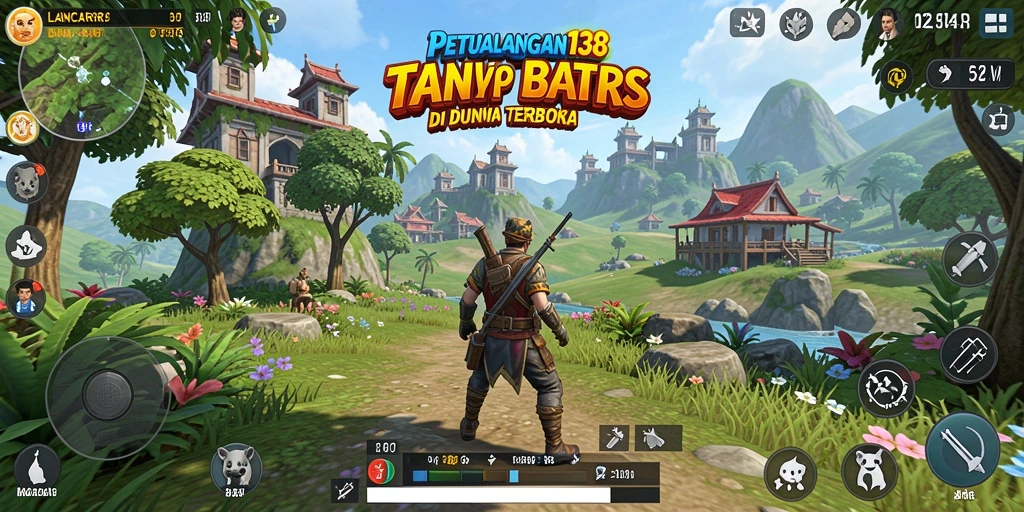 Tangkapan layar gameplay LANCAR138 menampilkan aksi mendebarkan di dunia terbuka.