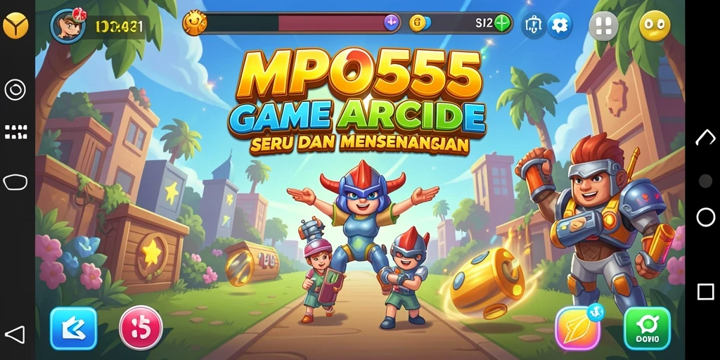 Tampilan gameplay MPO555 dengan efek grafis yang menakjubkan.