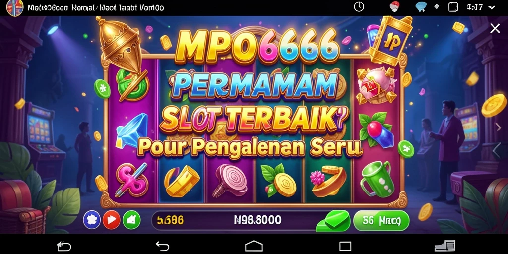Tampilan gameplay seru permainan Slot MPO666 yang menghibur.