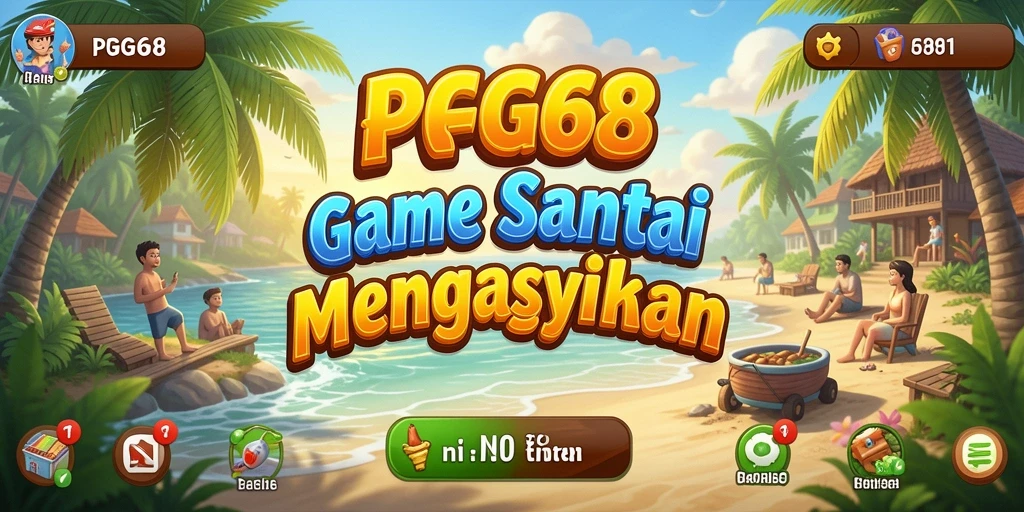 Tampilan gameplay PGG68 yang menyenangkan dan ceria.
