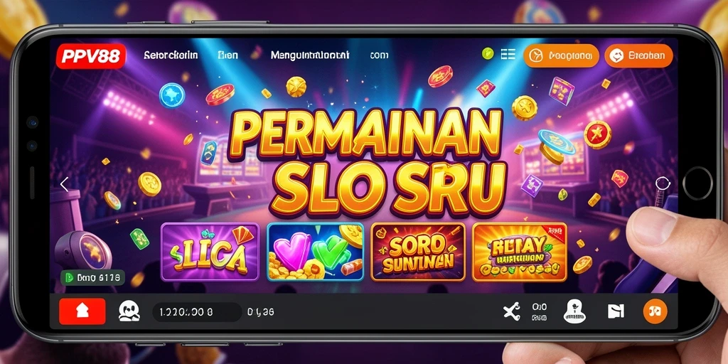 Tampilan menarik game Slot PPV88 dengan berbagai mesin permainan.