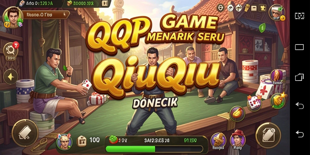 Tampilan gameplay QQRP yang seru dan menantang.