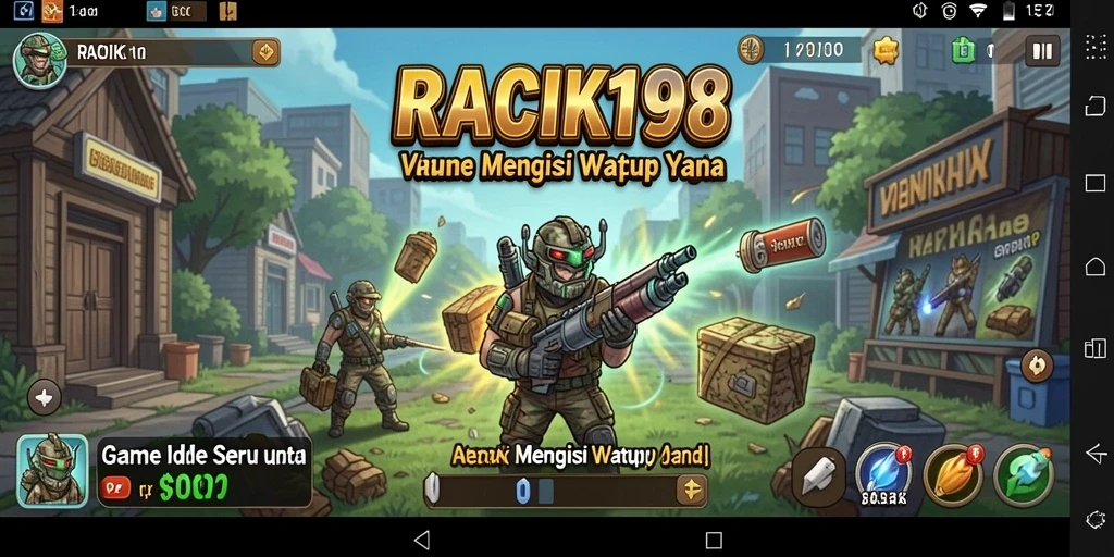 Gameplay menarik RACIK198 yang memukau dengan elemen idle.