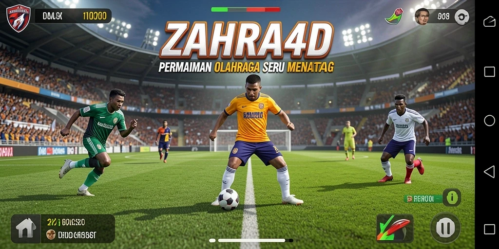 Tampilan gameplay ZAHRA4D yang menegangkan dan penuh aksi.